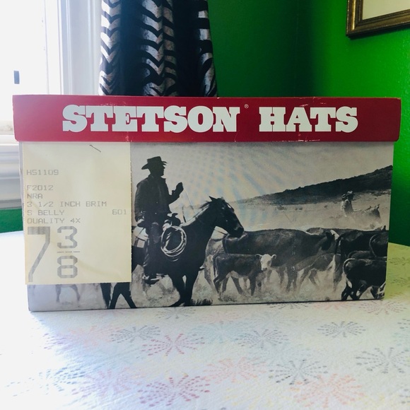 NWT ⚡️ NRA ISSUED ⚡️ National Rifle Association Issued Stetson Cowboy Hat - Picture 3 of 17